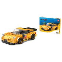 Carrinho Blocos De Montar Auto Blocks GT Kids - Braskit 4102