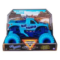 Carrinho Blue Thunder Série 22 Escala 1:24 - Monster Jam Carrinho Blue Thunder Série 22 Escala 1:24 - Monster Jam