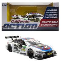 Carrinho Bmw M4 Dtm Com Som E Luz 1:24 California Toys