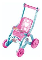 Carrinho Boneca Baby Car Princesas Florzinha Brinquemix Cor Azul/rosa