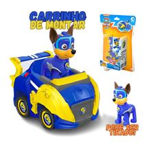 Carrinho Boneco Montar Patrulha Canina Super Filhotes Chase