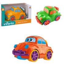 Carrinho Brinquedo Didático Baby Colorido Buggy Orange Toys