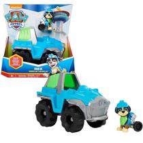 Carrinho Brinquedo Patrulha Canina Paw Patrol Personagem Rex Infantil Criança Diversão Veículo Carro Caminhão Educativo Imaginação