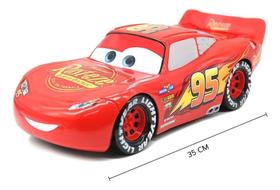 Carrinho Brinquedo Relâmpago Mcqueen Matte Disney Roda Livre
