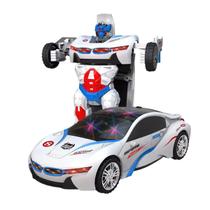 Carrinho Camaro Transformers Vira Robô Luz Som Bate Volta F Carrinho Camaro Transformers Vira Robô Luz Som Bate Volta F