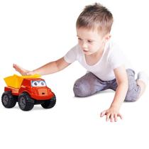 Carrinho Caminhão Caçamba Basculante Areia Infantil Brinquedo
