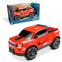 Carrinho Caminhonete Pick-up Grande 39cm Force Surfing