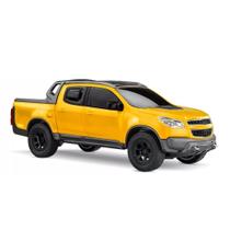 Carrinho Caminhonete S10 Pick-Up Rally Metalizada Cores Amar