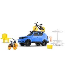 Carrinho Camping de Brinquedo Jeep com Acessórios - Orange Toys