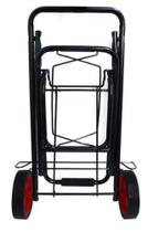 Carrinho Carga Mão Transporte Dobravel Feira Compras - bestfer