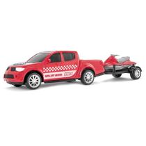 Carrinho Carro Caminhonete Pick-up Rx Resgate Bombeiro C/ Jet Ski E Maca Brinquedo/Colecionar - Roma Carrinho Carro Caminhonete Pick-up Rx Resgate Bombeiro C/ Jet Ski E Maca Brinquedo/Colecionar - Roma