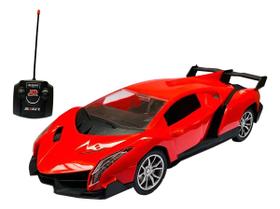 Carrinho Carro Controle Remoto Corrida 7 Funções Super Gt Co Sortido Esporte