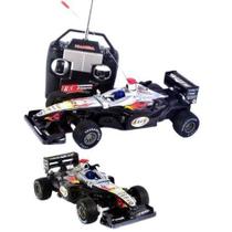 Carrinho Carro Controle Remoto Formula 1 F1 Corrida Preto - Toys