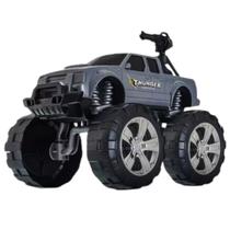 Carrinho Carro Infantil Pick-up Thunder Commando Cinza Carrinho Carro Infantil Pick-up Thunder Commando Cinza