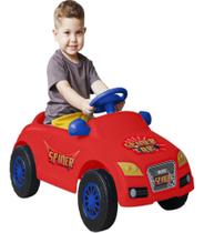 Carrinho Carro Quadriciclo De Passeio A Pedal Infantil Spider