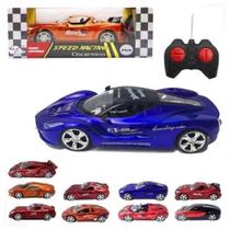 Carrinho Carro Speed Racing Com Controle Remoto 6 Funções