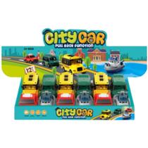 Carrinho CITY CAR com 12 Unidades Display PULL-BACK 4 Modelos Carrinho CITY CAR com 12 Unidades Display PULL-BACK 4 Modelos