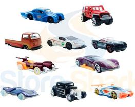 Carrinho Coleção De Ferro Compatível Hot Wheels 10 Peças