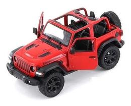 Carrinho Coleção Jeep Wrangler 2018 - 1/34 Metal - KINSMART