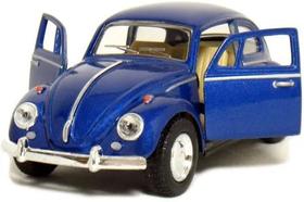 Carrinho Coleção Volkswagen Fusca Brilhante 1967 - 1/32 Metal