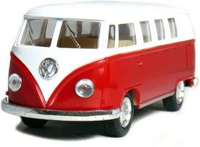 Carrinho Coleção Volkswagen Kombi 1962 - 1/32 Metal