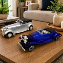 Carrinho Colecionável Brinquedo Miniatura Classic Retrô 2pçs Carrinho Colecionável Brinquedo Miniatura Classic Retrô 2pçs