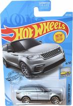 Carrinho Colecionável Hot Wheels Range Rover Velar Prata 1:64 Carrinho Colecionável Hot Wheels Range Rover Velar Prata 1:64