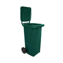 Carrinho coletor de lixo 120 litros sem pedal - 13747 Carrinho coletor de lixo 120 litros sem pedal - 13747