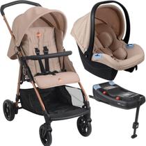 Carrinho com Bebe Conforto Base ISOFIX Burigotto Lui Mon Amour Carrinho com Bebe Conforto Base ISOFIX Burigotto Lui Mon Amour