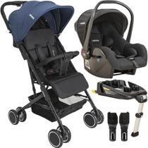 Carrinho com Bebe Conforto Base ISOFIX Kiddo Mascote Marinho Carrinho com Bebe Conforto Base ISOFIX Kiddo Mascote Marinho