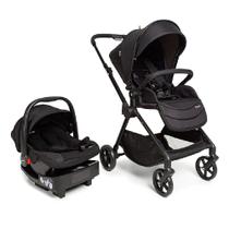 Carrinho com Bebê Conforto Magnific TS Trio Preto Safety 1st