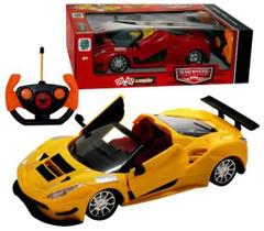 Carrinho com Controle Remoto Total sem fio com 4 funções.
