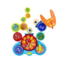 Carrinho com Engrenagem 13 em 1 Dinossauro Conjunto de Blocos