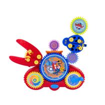 Carrinho com Engrenagem 6 em 1 Trânsito Conjunto de Blocos