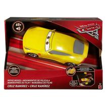 Carrinho Com Luzes E Sons Cruz Martinez Disney Pixar - Cars 3 - Mattel