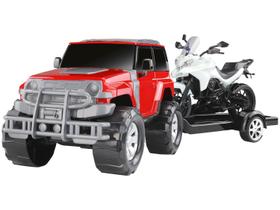Carrinho com Moto Render Force Roma Carrinho com Moto Render Force Roma