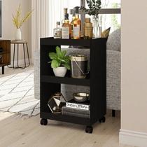 Carrinho com Rodinhas Multiuso Bar Aparador Organizador Com 3 Prateleiras Carrinho com Rodinhas Multiuso Bar Aparador Organizador Com 3 Prateleiras