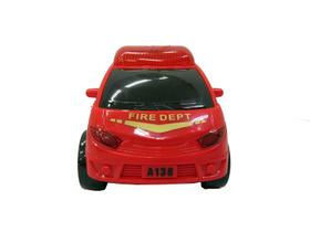 Carrinho Com Super Fricção Metropolis Bombeiro Rosita