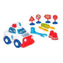 Carrinho Construtivo Polícia EC ST - Braskit Carrinho Construtivo Polícia EC ST - Braskit