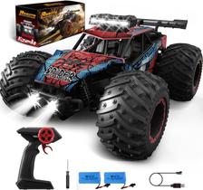 Carrinho Controle Remoto 2.4Ghz Off Road Monster Truck Alta Velocidade Super 25km/h Rápido Metal Aranha Kizumba