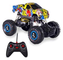 Carrinho Controle Remoto 2X4 Max Road com Luz LED Off-Road, Alta Velocidade, Design Radical Estilizado Carrinho Controle Remoto 2X4 Max Road com Luz LED Off-Road, Alta Velocidade, Design Radical Estilizado