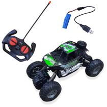 Carrinho Controle Remoto 4x4 Importway C/ Suspensão Verde
