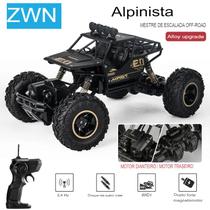 Carrinho Controle Remoto 4x4 Monster Truck Rock Crawler bateria recarregável