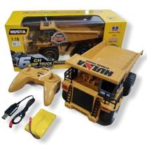 Carrinho Controle Remoto Caminhão Caçamba Basculante 6 Ch Carrinho Controle Remoto Caminhão Caçamba Basculante 6 Ch