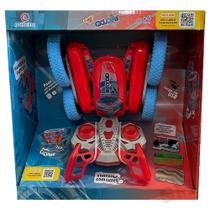 Carrinho Controle Remoto Ciclone gira 360 graus com luz - Polibrinq