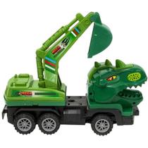 Carrinho Controle Remoto Dinossauros 2EM1 2FUNC/PILHA(S