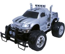 Carrinho Controle Remoto Elétrico Pilha Picape Monster Car 4x4 Off Road Importway BW027 Carrinho Controle Remoto Elétrico Pilha Picape Monster Car 4x4 Off Road Importway BW027