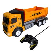 Carrinho Controle Remoto Escavadeira Articulada 116 Luz Led