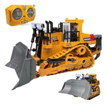 Carrinho Controle Remoto Estilo Trator com Esteira Recarregável