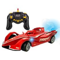 Carrinho Controle Remoto F1 Fumaça Luz Som Recarregável